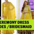 Bridal yellow dhoti kurta Dupatta set for haldi ceremony