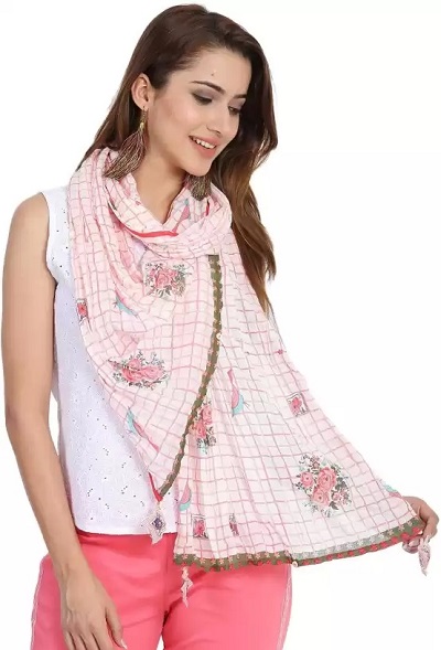 Stylish cotton Dupatta for women