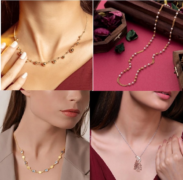 Office Wear Necklace Designs For Women 