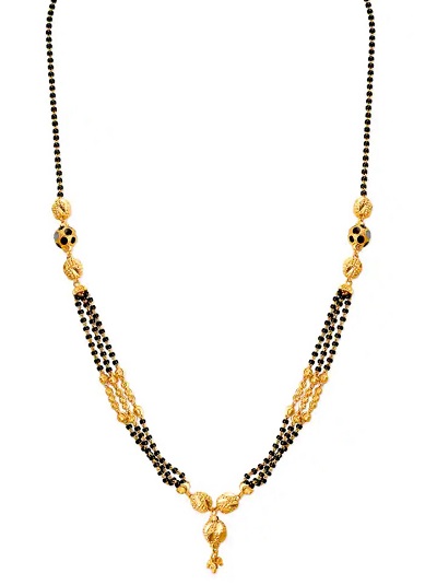 Simple And Easy To Wear Long Chain Mangalsutra Pattern