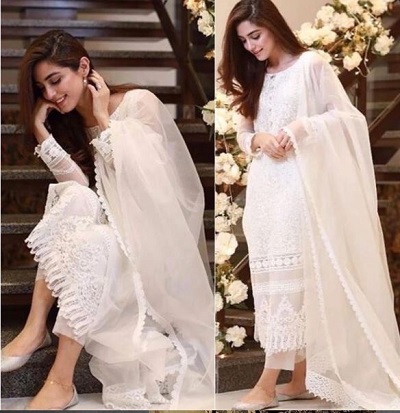 Latest 50 White Salwar Suit Design For ...