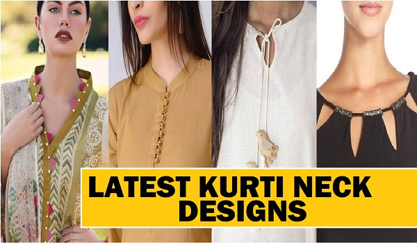 Latest 50 Kurti Front Neckline Designs 