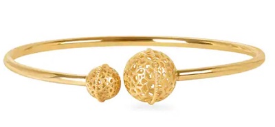 Gold bracelet for office