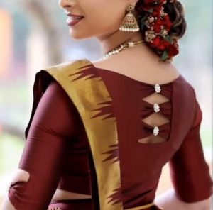 Latest 50 Designer Back Blouse Patterns For Saree Blouses (2022) - Tips ...
