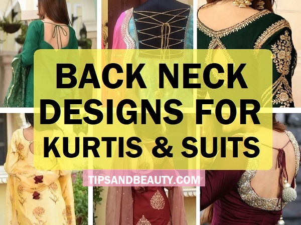 Trendy dress outlet neck designs