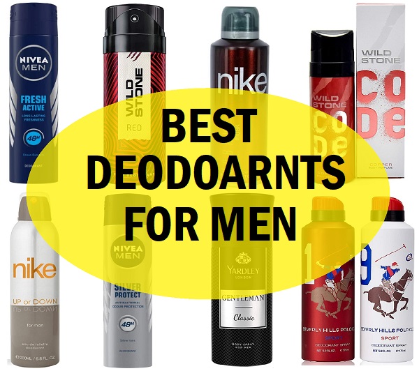 best deodorants for men in india
