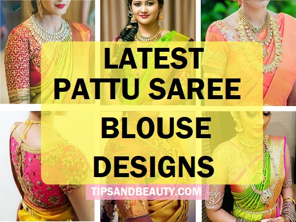 pattu saree blouse designs latest