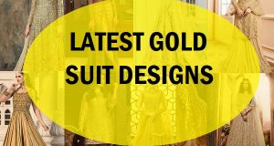 Latest 50 Golden Suits Designs for Women