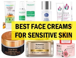 Top 15 Best Face Creams for Sensitive Skin in India (2022) - Tips and ...