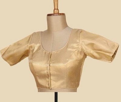Simple front button Golden blouse pattern