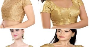golden blouse