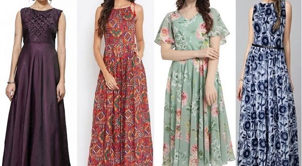 Latest 55 Long Frocks for Women (2022) - Tips and Beauty