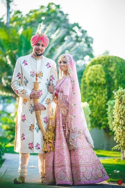 Punjabi Bridal Dress Lehenga Design