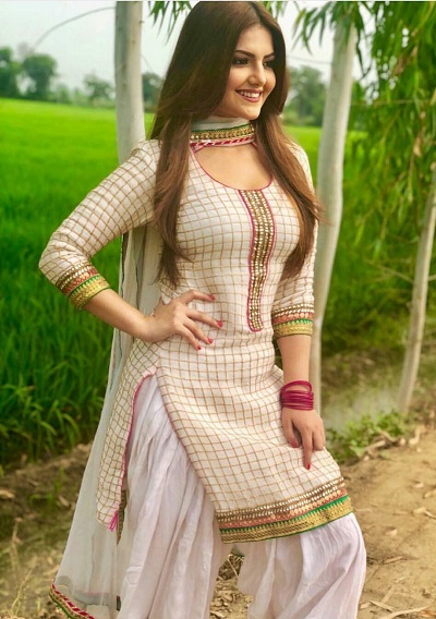 Printed Punjabi Salwar Suit For Festivals