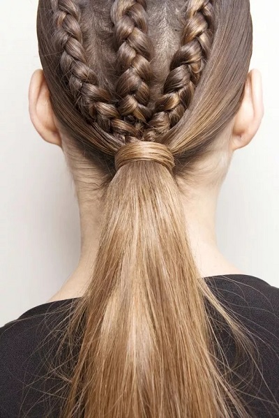 Braided Ponytail Style