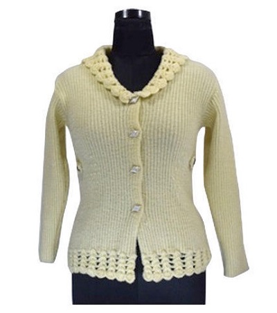 Collared Cardigan Style For Women