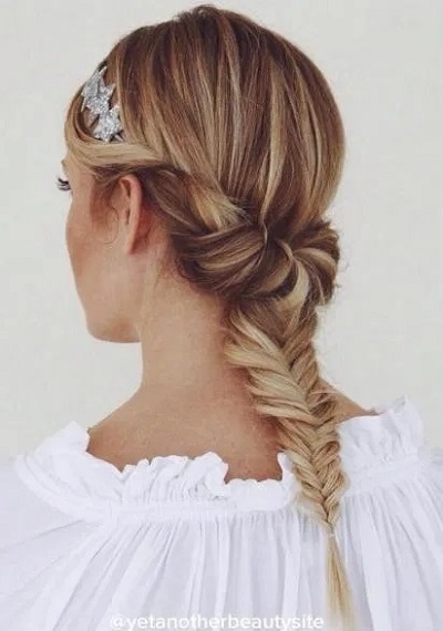 Crown Inspired Fishtail Braid