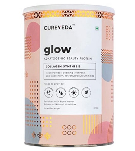 Cureveda Plant Based Collagen Builder Glow Powder