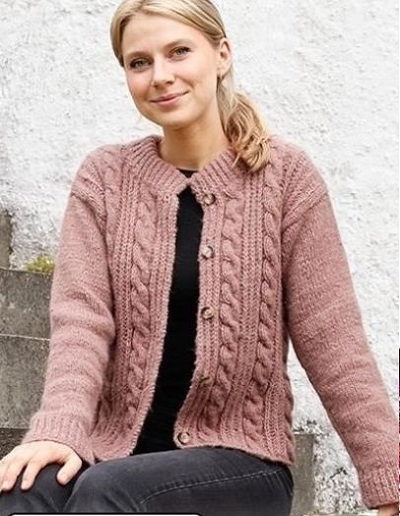 Knitted Simple Cardigan Pattern