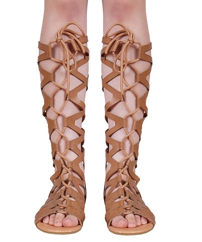 Lace-Up Gladiator Women Sandal Model