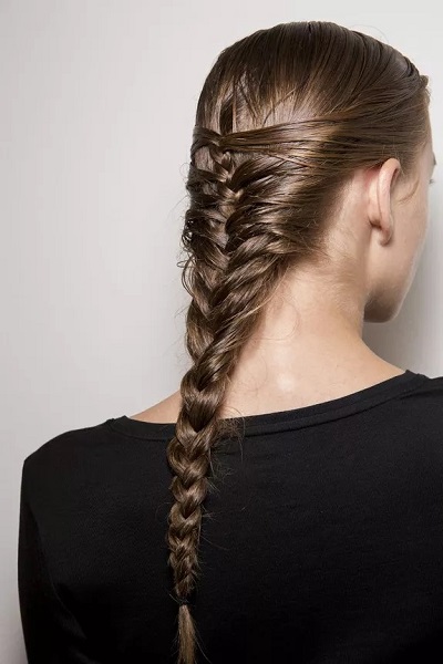 Regular Braid With French Pattern