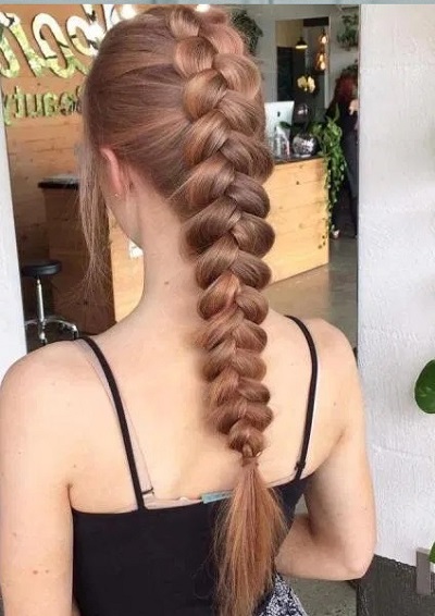 Reverse braiding technique