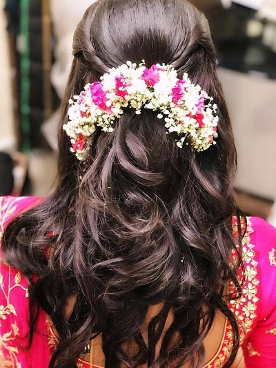 Latest 50 Gajra Hairstyles for Wedding and Engagement in 2022