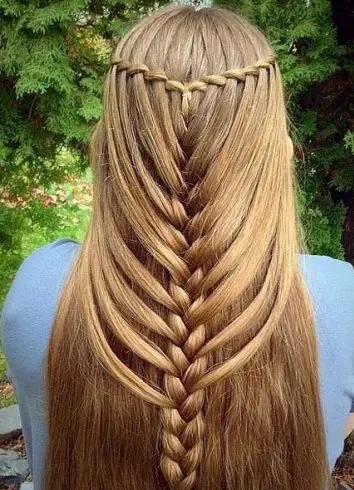 Waterfall Braid In Style