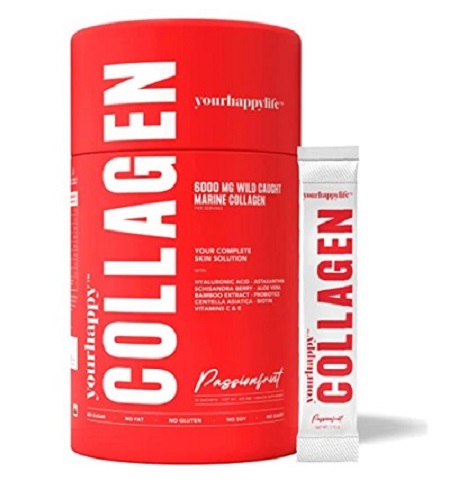 YourHappy Collagen powder.