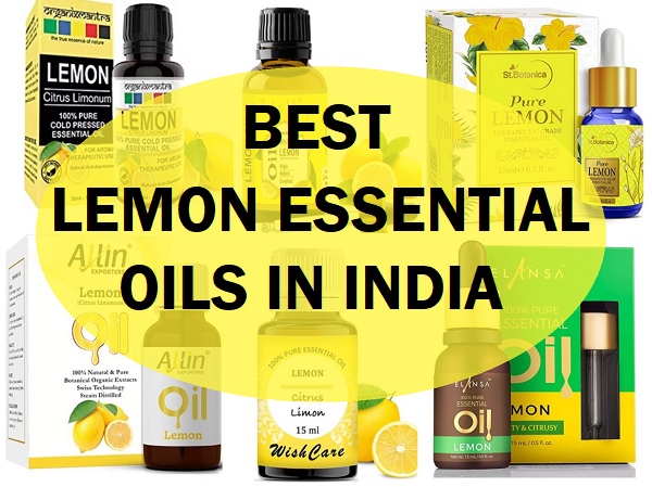 best lemon essential oils in india
