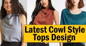 cowl style tops for women