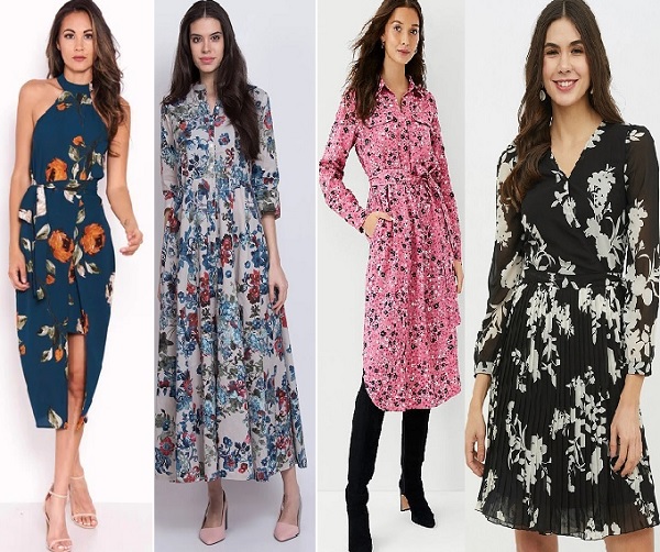 Latest 40 Types of Floral Print Dresses for Women (2022) - Tips and Beauty
