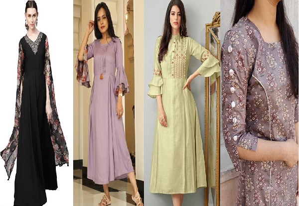 Latest 50 New Style of Kurti Sleeves Patterns and Designs with Images
