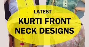 latest kurti front neck designs
