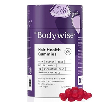 Be Bodywise Biotin Hair Gummies hair supplements