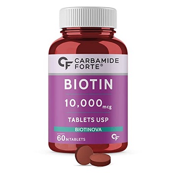 Carbamide Forte Biotin 10000mcg for Hair Growth