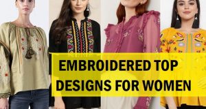 Embroidered Top Designs for women
