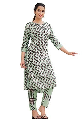 Everyday Use Cotton Kurti And Pant Combination