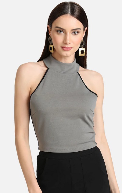 Halter Top Style Vest For Ladies