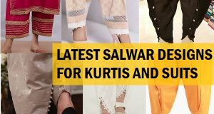 latest salwar design for kurtis and suits