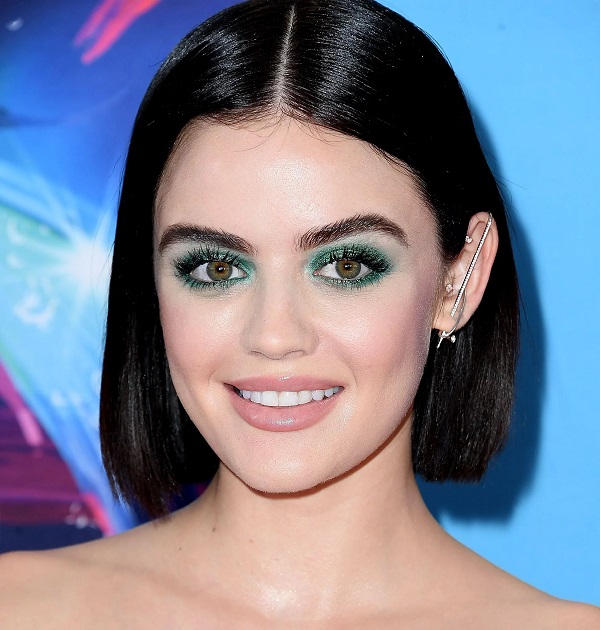 makeup ideas for green dress