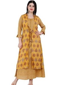 Latest 50 Double Layered Kurti Designs For Women (2023) - Tips and Beauty