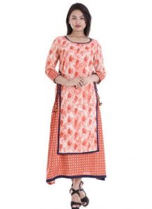 Latest 50 Double Layered Kurti Designs For Women (2023) - Tips and Beauty