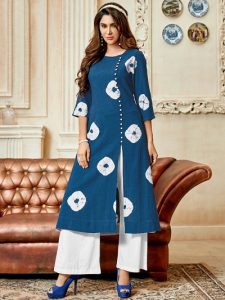 Latest 50 Types of Tie and Dye Kurti Designs For Office and Festivals ...