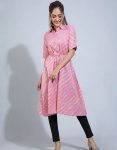 Tie Dye Kurti with straight pant