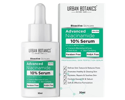 UrbanBotanics 10% Niacinamide Face Serum