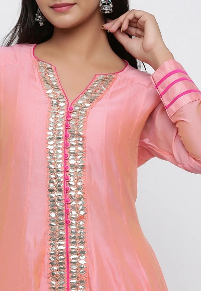 Anarkali Heavy Gota Kurti