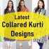 Collared kurti designs for women