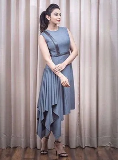Designer Sleeveless Kurti Dress
