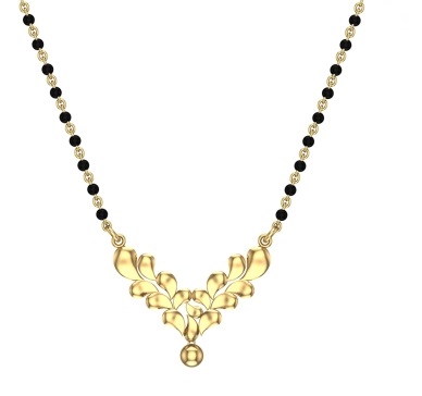 Light Short Gold Mangalsutra